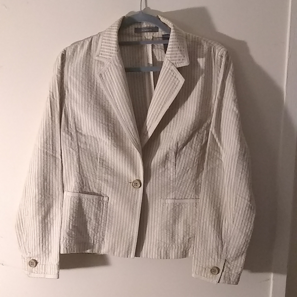 LIZ CLAIBORNE Cotton Jacket Sz 10.